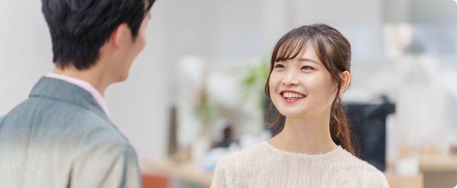困ったことは気軽に相談できる就業後も安心のフォロー